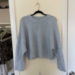 Blue top shop sweater